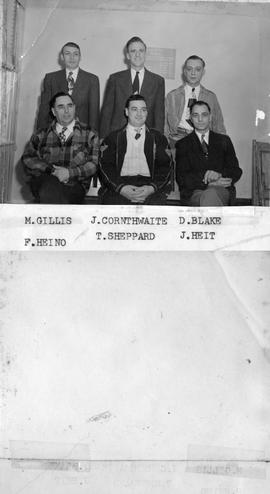 M. GILLIS - J. CORNTHWAITE - D. BLAKE - F. HEINO - T. SHEPPARD - J. HEIT